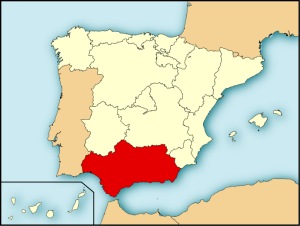 Map of Andalucica