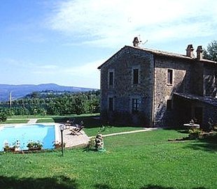 luxury villa in Orvieto