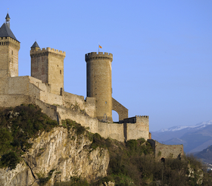 Foix in the Pyrenees
