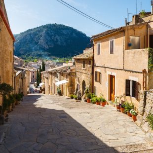 A street in Pollenca