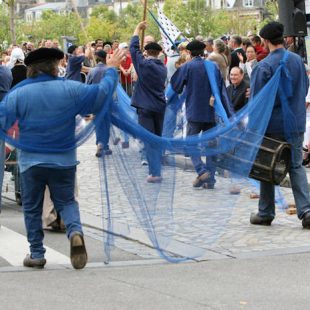 Brittany's Blue Fishing Nets Festival in Brittany