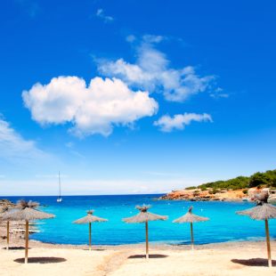 Las Salinas Beach on Ibiza