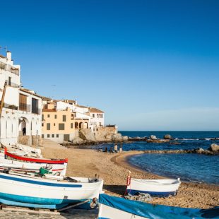 Beach on the Calella de Palafrugell