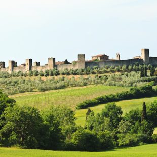 Monteriggioni in Tuscany