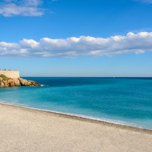 Beach on Cote d'Azur