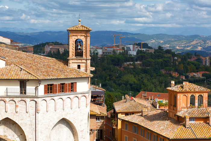 The town of Perugia