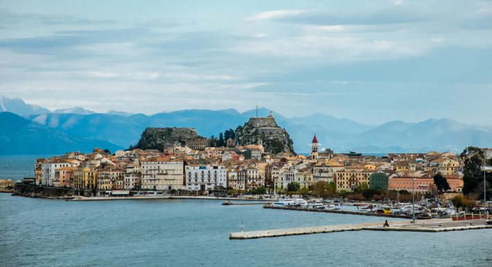 Corfu in winter