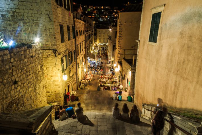 Dubrovnik at night