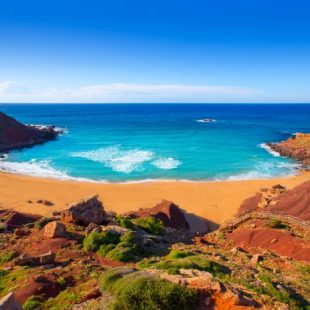 Cala Pilar beach in Menorca