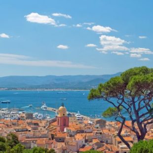 View over St Tropez