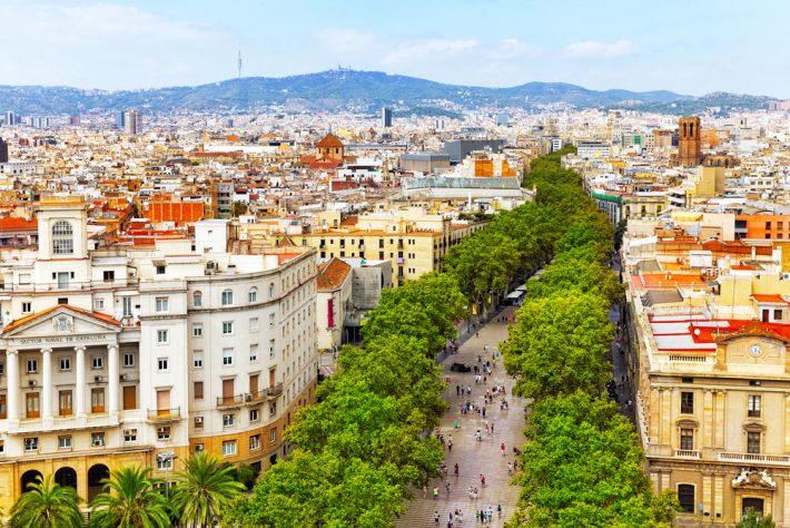 La Rambla, Barcelona 