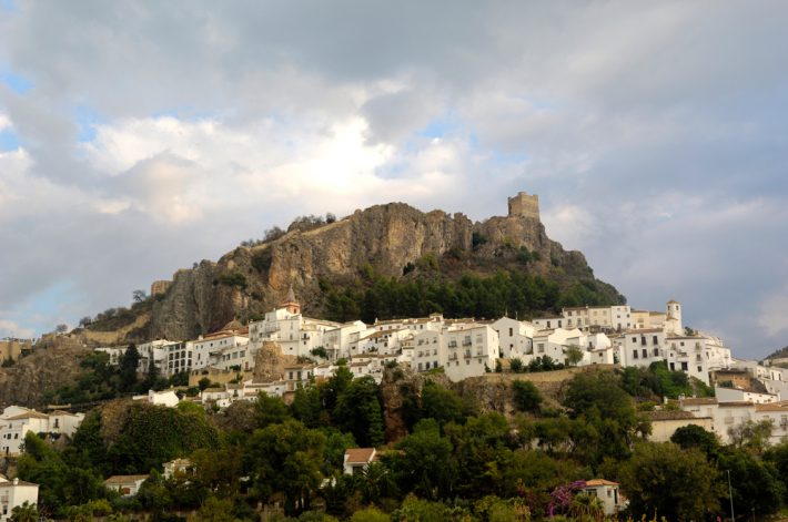 Village of Zahara de la Sierra, Cadiz Province, Andalucia, Spain