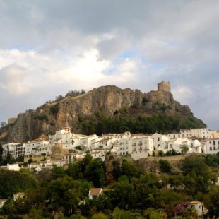 Village of Zahara de la Sierra, Cadiz Province, Andalucia, Spain