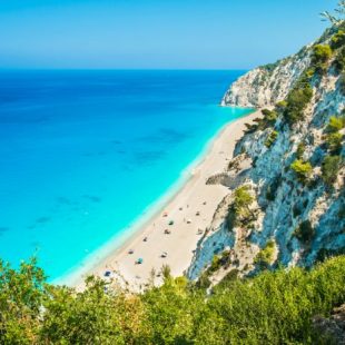 Egremni beach, Lefkada island, Greece