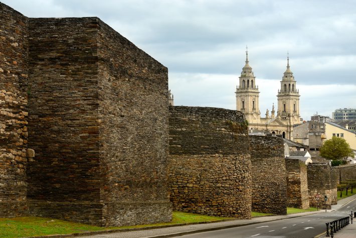 Roman walls at Lugo