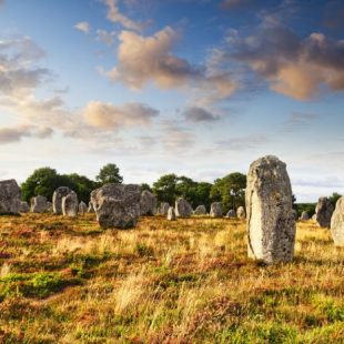 Standing stones at Carnac