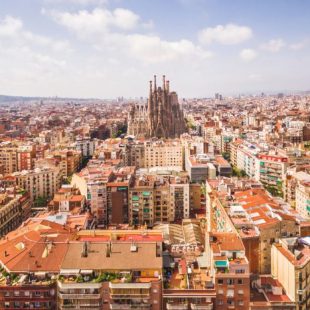 Barcelona skyline