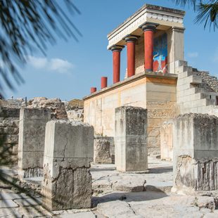 Knossos Minoan palace, Crete, Greece