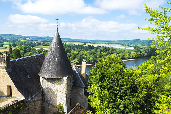 France, Dordogne, Limeuil, labelled Les Plus Beaux Villages de F