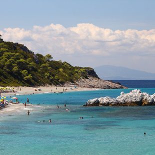 Milia beach, Skopelos, Sporades Island, Greece