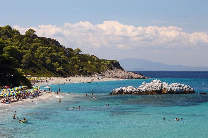 Milia beach, Skopelos, Sporades Island, Greece