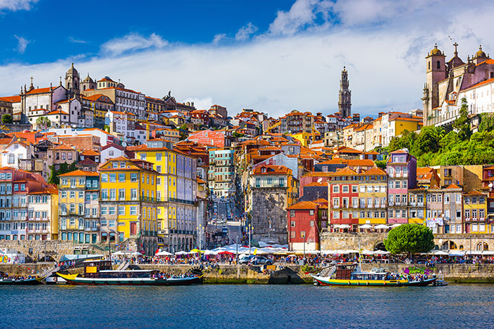 Porto from the river Douro