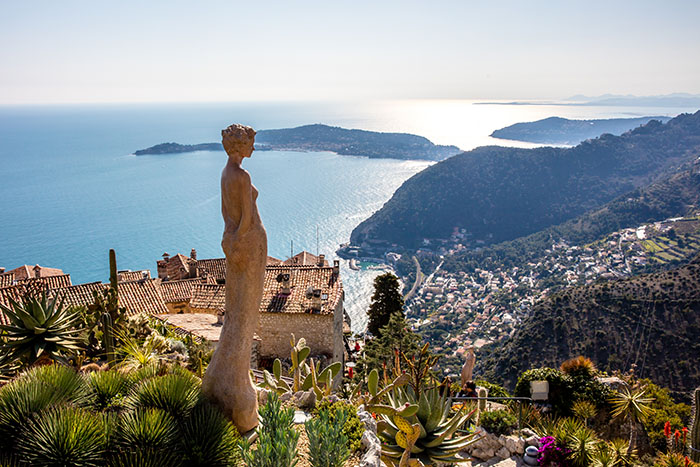 The village of Eze in Provence, France