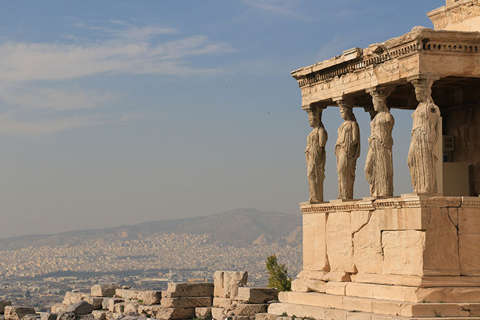 Temple of Athena Polias - Acropolis - Athens