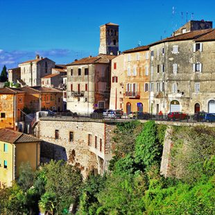 Charming hillside villages of Italy, Umbria. Narni