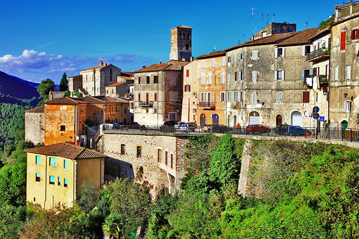 Charming hillside villages of Italy, Umbria. Narni