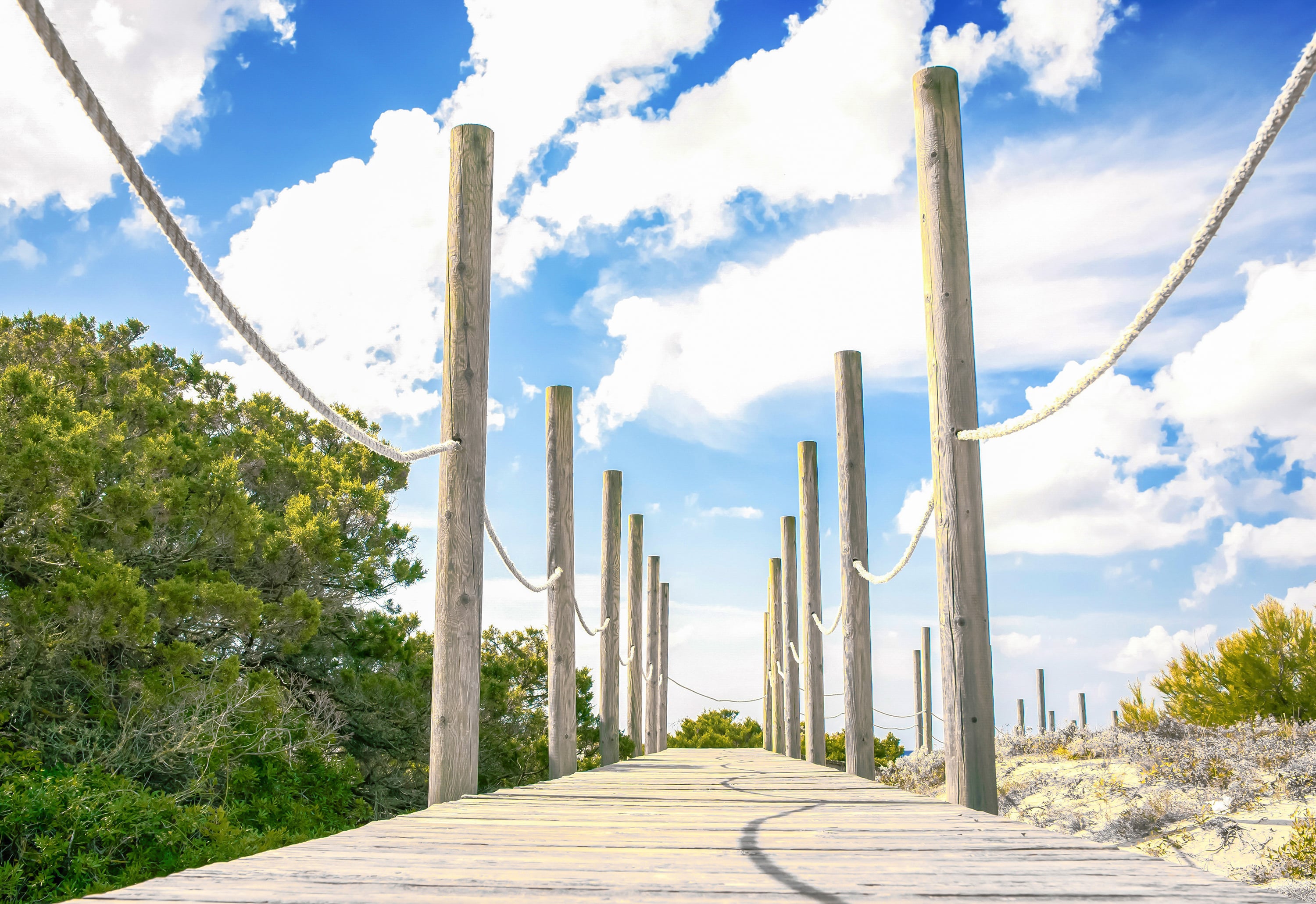 For a tranquil day on the beach head to Menorca’s Santo Tomas