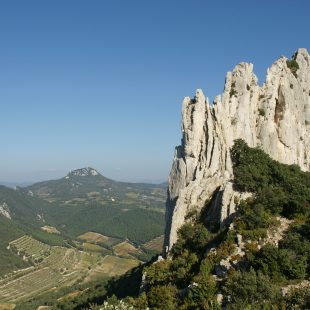 Rock climbers and hikers head to the Dentelles de Montmirail in Provence for an unforgettable experience