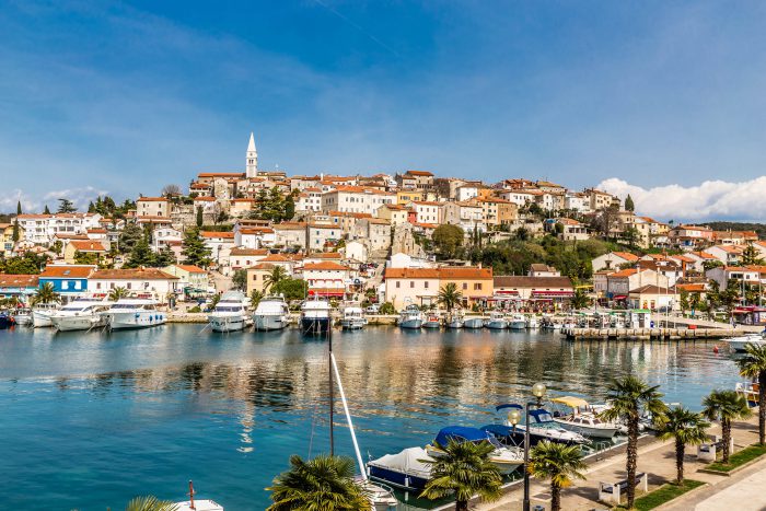 Vrsar Village With Church Tower-Istria,Croatia