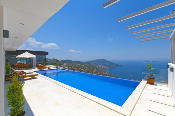 Villas with view on the lycian coast