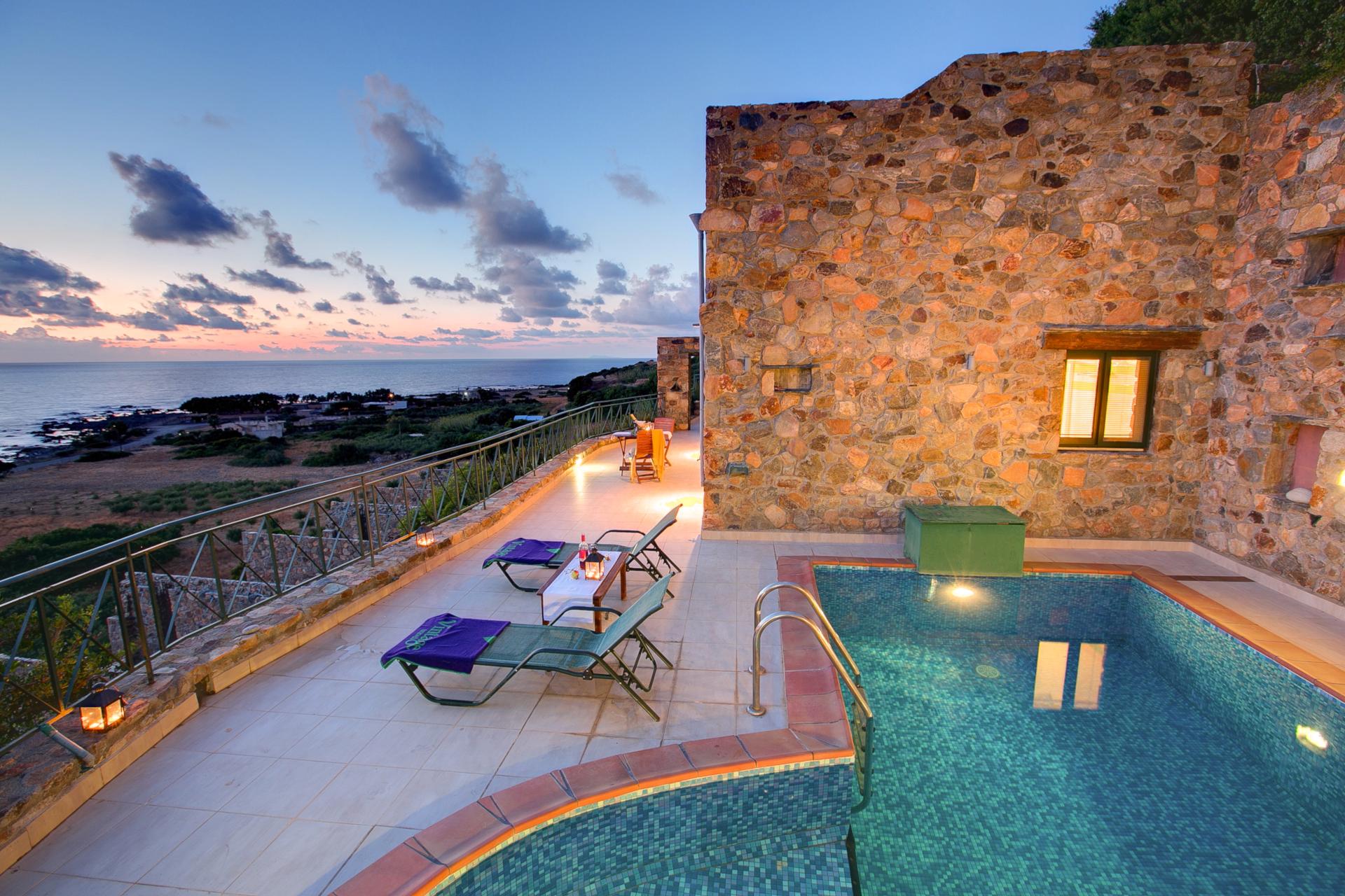 Romantic retreats for two on Crete