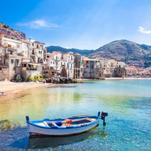 Exploring the historic town of Cefalu in Sicily
